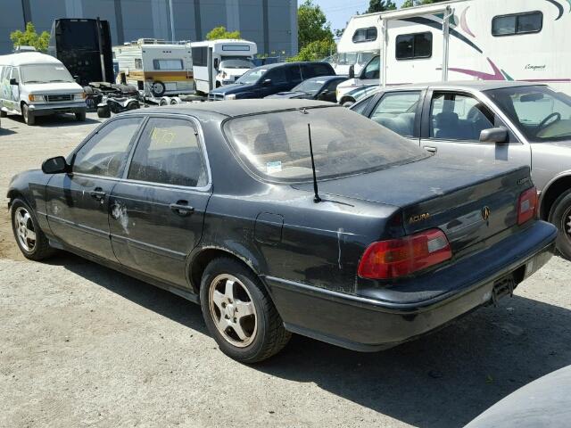 JH4KA7676MC030903 - 1991 ACURA LEGEND LS BLACK photo 3