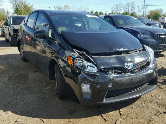 JTDKN3DU0A0133125 - 2010 TOYOTA PRIUS BLACK photo 1