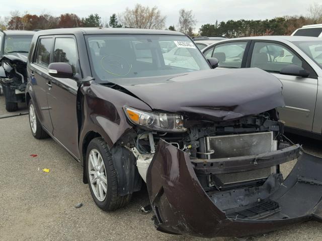 JTLKE50E191073974 - 2009 TOYOTA SCION MAROON photo 1