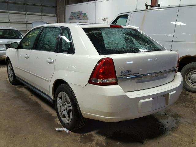 1G1ZS67N27F144011 - 2007 CHEVROLET MALIBU MAX WHITE photo 3