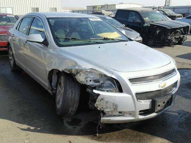 1G1ZC5E06CF115913 - 2012 CHEVROLET MALIBU 1LT SILVER photo 1