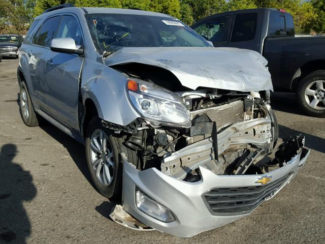 2GNALCEK0H6249724 - 2017 CHEVROLET EQUINOX SILVER photo 1