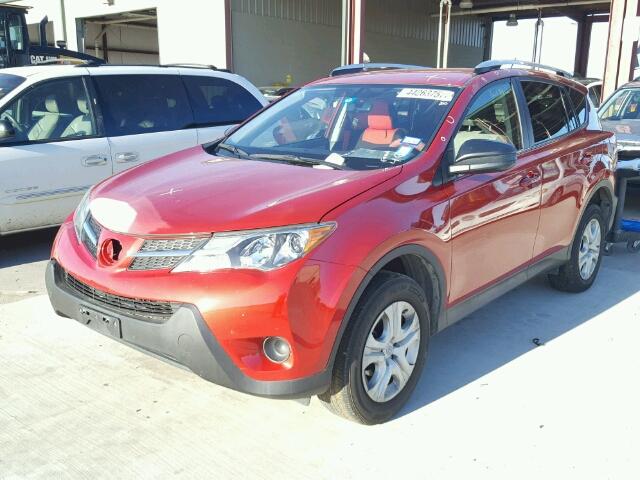 JTMZFREV3FJ038159 - 2015 TOYOTA RAV4 LE Qırmızı foto 2