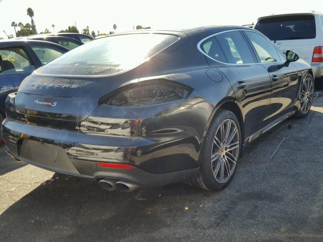 WP0AB2A77FL050584 - 2015 PORSCHE PANAMERA S BLACK photo 4