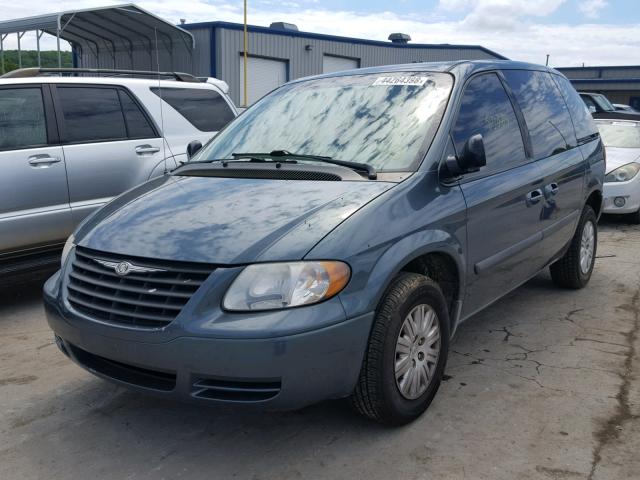 1A4GP45R16B521163 - 2006 CHRYSLER TOWN & COU ლურჯი ფოტო 2
