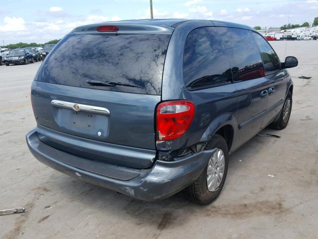 1A4GP45R16B521163 - 2006 CHRYSLER TOWN & COU ლურჯი ფოტო 4