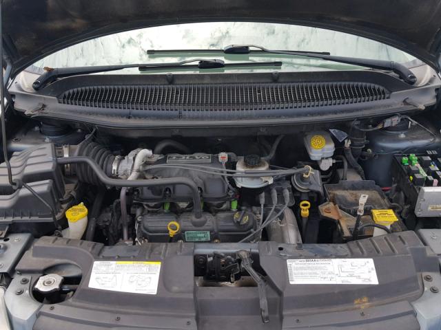 1A4GP45R16B521163 - 2006 CHRYSLER TOWN & COU ლურჯი ფოტო 7