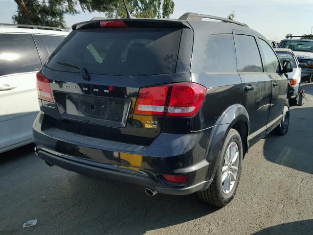 3C4PDCBG6DT614171 - 2013 DODGE JOURNEY SX BLACK photo 4