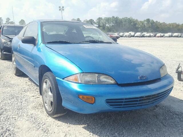 3G1JC1245XS835993 - 1999 CHEVROLET CAVALIER B BLUE photo 1