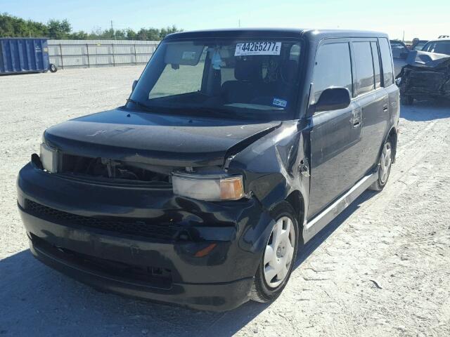 JTLKT324150213004 - 2005 TOYOTA SCION XB Negro foto 2