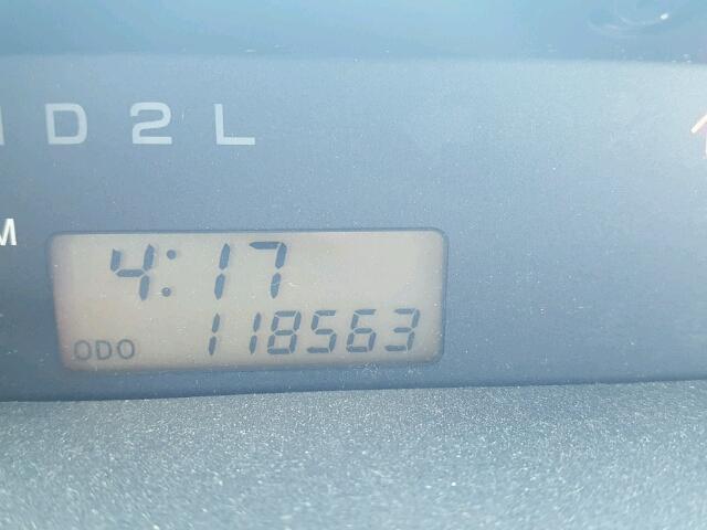 JTLKT324150213004 - 2005 TOYOTA SCION XB Negro foto 8