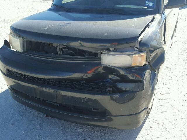 JTLKT324150213004 - 2005 TOYOTA SCION XB Negro foto 9