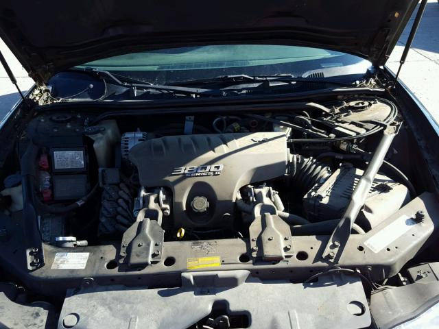 2G1WX12K7Y9361410 - 2000 CHEVROLET MONTE CARL შავი ფოტო 7