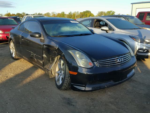 JNKCV54E85M425739 - 2005 INFINITI G35 BLACK photo 1