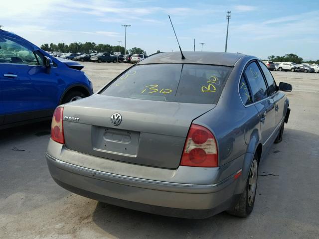 WVWMD63B53P279673 - 2003 VOLKSWAGEN PASSAT GL GRAY photo 4