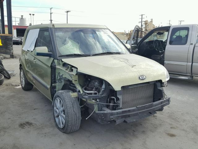 KNDJT2A5XD7587029 - 2013 KIA SOUL GREEN photo 1