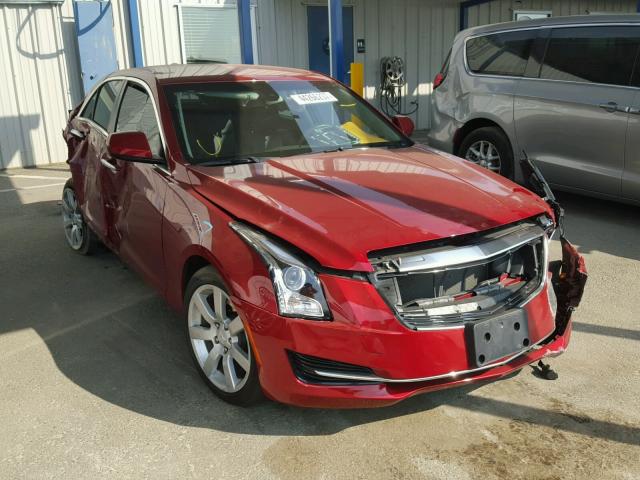 1G6AA5RAXG0109315 - 2016 CADILLAC ATS RED photo 1