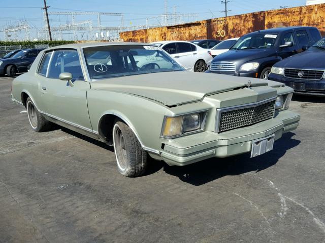 1Z37U8Z422035 - 1978 CHEVROLET MONTECARLO 绿色 照片 1