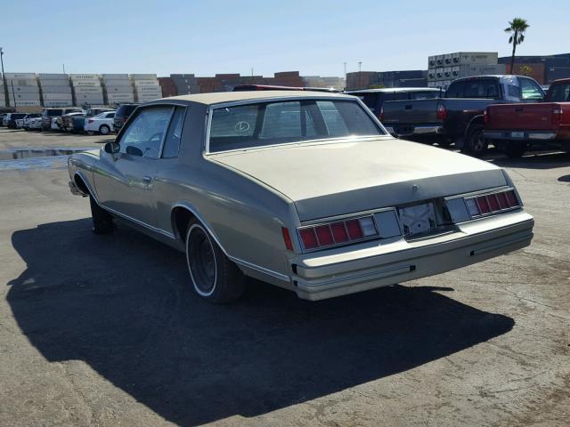 1Z37U8Z422035 - 1978 CHEVROLET MONTECARLO GREEN photo 3