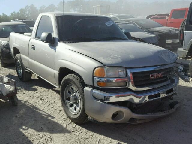 3GTEC14V26G215800 - 2006 GMC NEW SIERRA GRAY photo 1