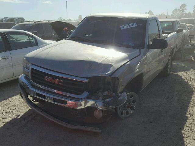 3GTEC14V26G215800 - 2006 GMC NEW SIERRA GRAY photo 2