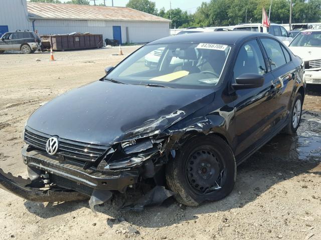 3VW1K7AJ6BM049635 - 2011 VOLKSWAGEN JETTA BASE 黑色 照片 2