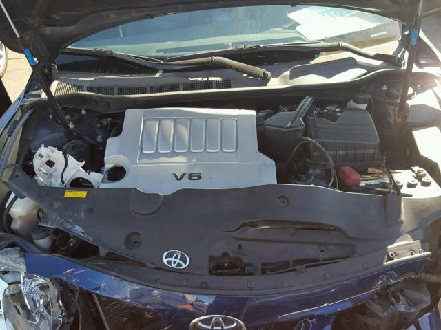 JTNBK46K073004041 - 2007 TOYOTA CAMRY NEW BLUE photo 7