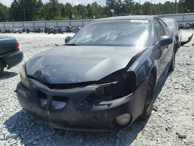 2G2WP522141291169 - 2004 PONTIAC GRAND PRIX Зелений фото 2