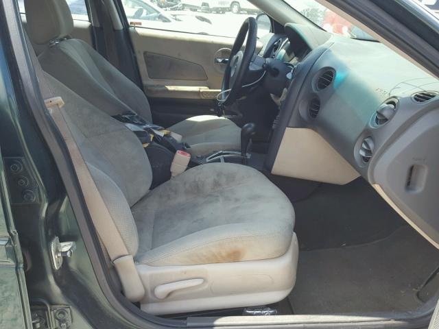 2G2WP522141291169 - 2004 PONTIAC GRAND PRIX Зелений фото 5