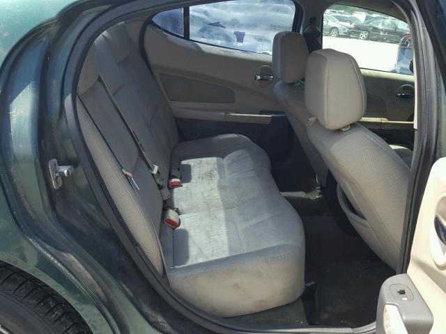 2G2WP522141291169 - 2004 PONTIAC GRAND PRIX Зелений фото 6