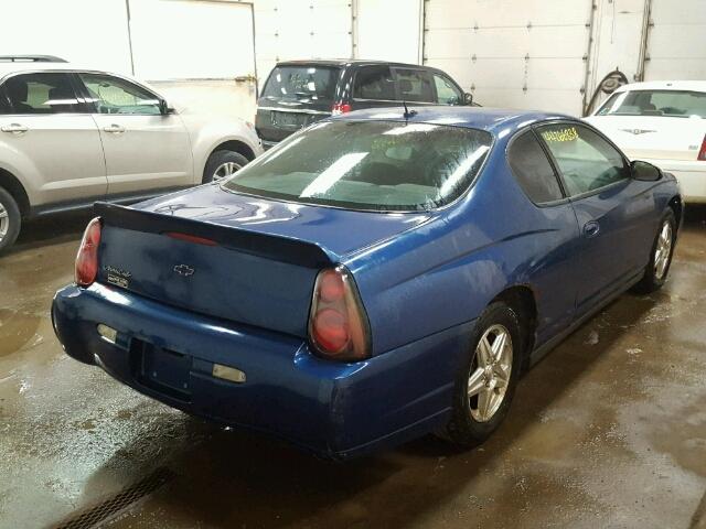 2G1WW12E659371564 - 2005 CHEVROLET MONTE CARL ლურჯი ფოტო 4