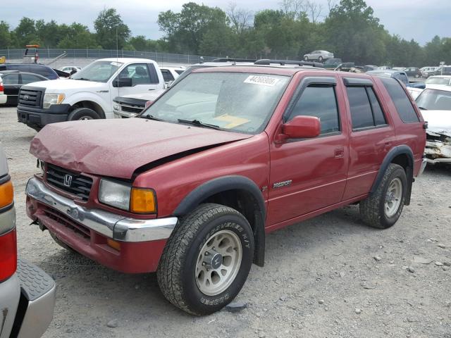 4S6CM58V4S4426562 - 1995 HONDA PASSPORT E BURGUNDY photo 2