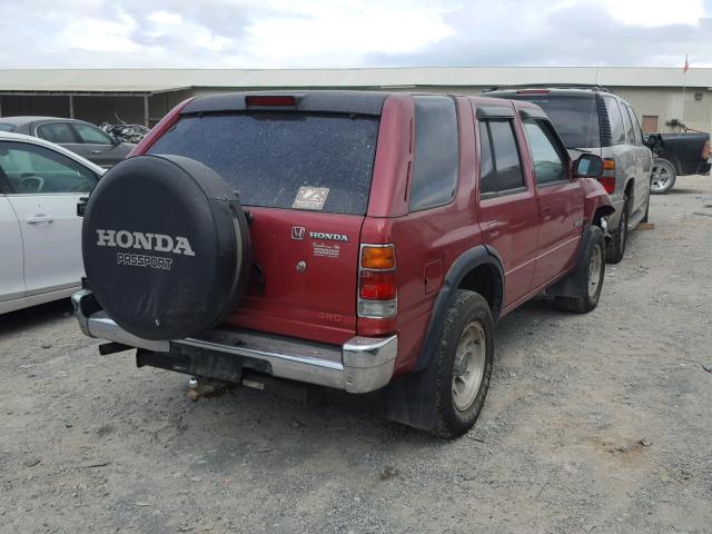 4S6CM58V4S4426562 - 1995 HONDA PASSPORT E BURGUNDY photo 4