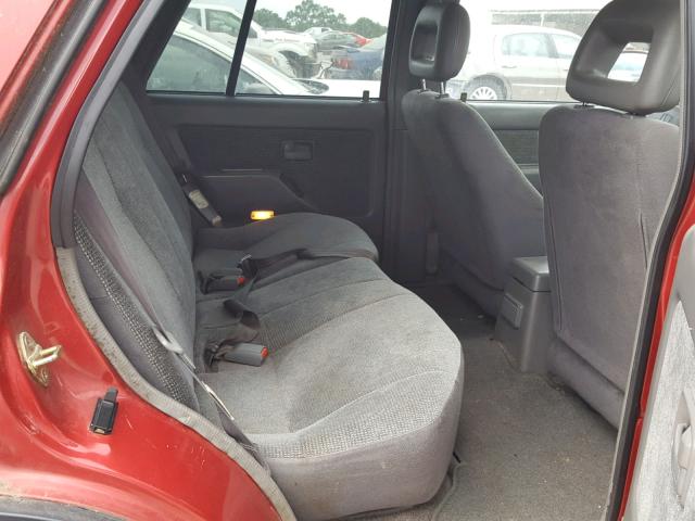 4S6CM58V4S4426562 - 1995 HONDA PASSPORT E BURGUNDY photo 6