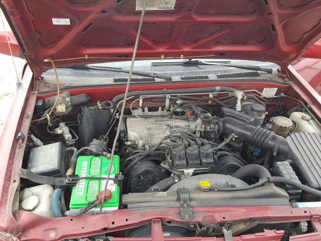 4S6CM58V4S4426562 - 1995 HONDA PASSPORT E BURGUNDY photo 7