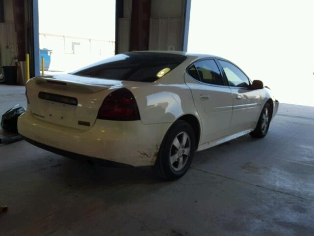 2G2WP552081120639 - 2008 PONTIAC GRAND PRIX WHITE photo 4