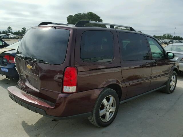 1GNDV33118D162305 - 2008 CHEVROLET UPLANDER L BURGUNDY photo 4