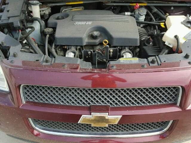 1GNDV33118D162305 - 2008 CHEVROLET UPLANDER L BURGUNDY photo 7