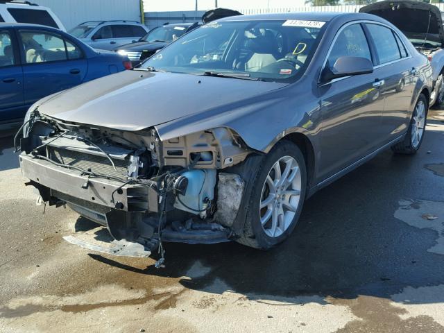 1G1ZE5E75AF210936 - 2010 CHEVROLET MALIBU LTZ 棕色 照片 2