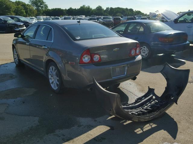 1G1ZE5E75AF210936 - 2010 CHEVROLET MALIBU LTZ 棕色 照片 3