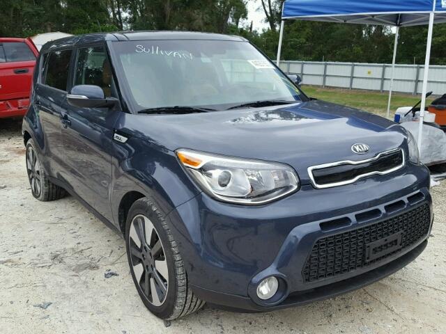 KNDJX3A55G7384709 - 2016 KIA SOUL BLUE photo 1