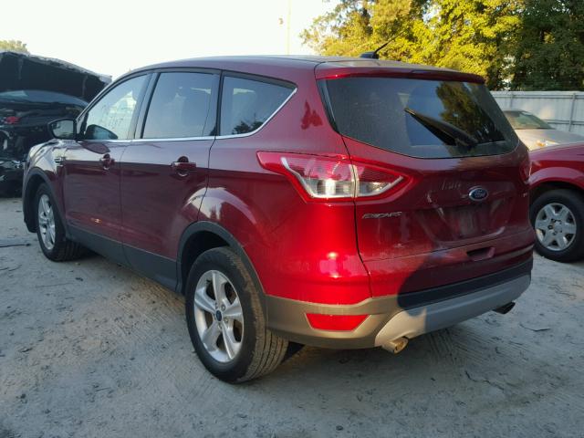 1FMCU0G72FUB45400 - 2015 FORD ESCAPE SE MAROON photo 3