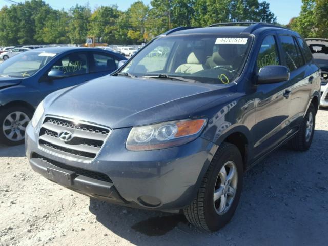 5NMSG73D07H107510 - 2007 HYUNDAI SANTA FE GRAY photo 2