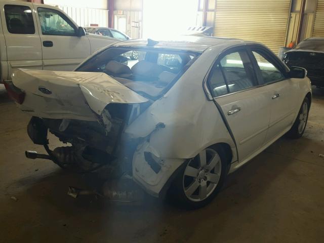 KNAGE224495357903 - 2009 KIA OPTIMA LX WHITE photo 4