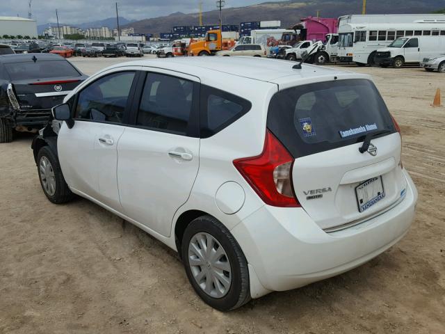 3N1CE2CP7FL375711 - 2015 NISSAN VERSA NOTE WHITE photo 3