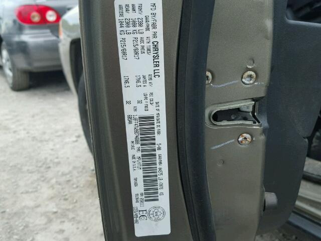 1J8FF47W98D746888 - 2008 JEEP COMPASS SP 米色 照片 10