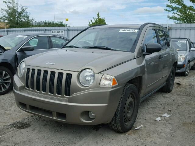 1J8FF47W98D746888 - 2008 JEEP COMPASS SP 米色 照片 2