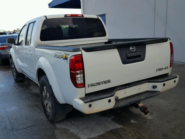 1N6AD0EV9DN752332 - 2013 NISSAN FRONTIER S WHITE photo 3