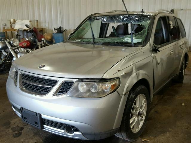 5S3ET13S772803560 - 2007 SAAB 9-7X 4.2I SILVER photo 2