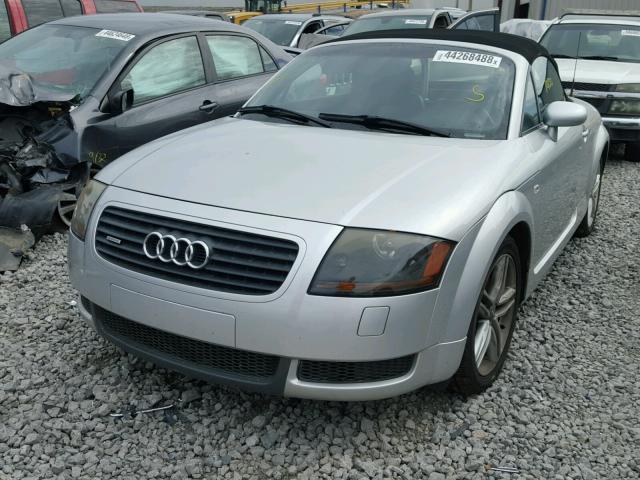 TRUUT28N511007306 - 2001 AUDI TT QUATTRO SILVER photo 2